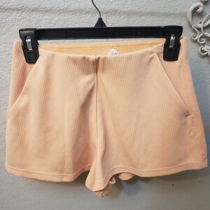 lululemon athletica Peach Ribbed Women’s Shorts